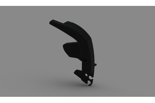 LEFT LEAD BAR END CAP F80S D.BLACK