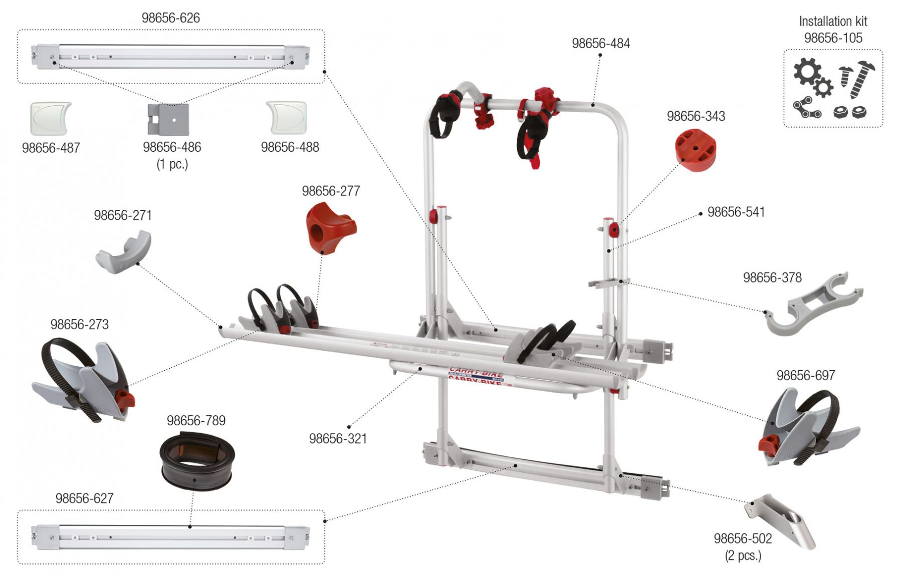 Carry-Bike 200 DJ Sprinter / Crafter  